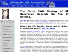 Tablet Screenshot of libertyforlife.com